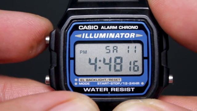 Configuración de hora y fecha de relojes Casio смотреть онлайн