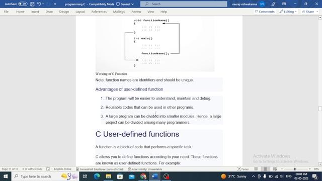 What is Function? | Function in C Language Easiest way to Understand C Programming #cprogramming #C