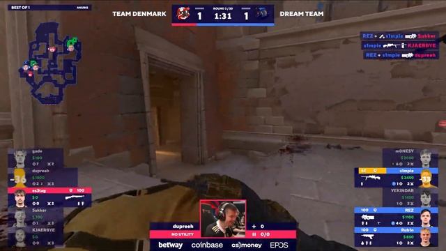 gravity 0 on Show Match???    BLAST Dream Team vs Denmark