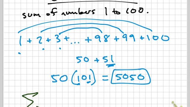 Gauss’s Method for Sums смотреть онлайн