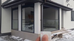 Гильотинное остекление. Автоматическое безрамное остекление. Подъемное безрамное остекление