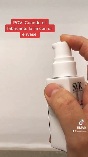 #fail del fabricante y fallo en el envase #cosmetica #envase #materiales смотреть онлайн