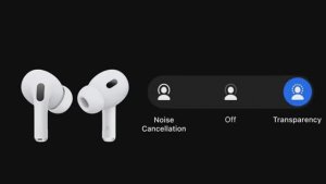 Наушники AirPods Pro звуковые эффекты