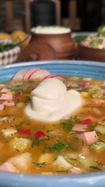 Окрошка с квасом смотреть онлайн