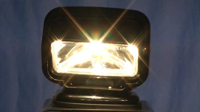 Golight Stryker Series - Black - 100 Watt Halogen - Remote Control Spotlights - 850 Spot Beam