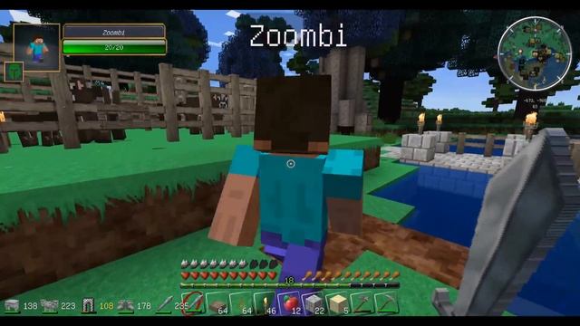 Майнкрафт новое начало - #8 - Здоровенные шары смотреть онлайн