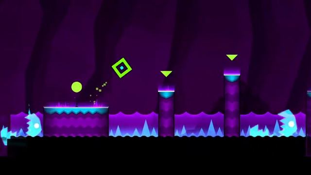 Прохожу Geometry Dash Meltdown 2 уровень смотреть онлайн
