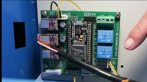 GRBL ESP32 Shield – New controller for K40 Laser Lightburn