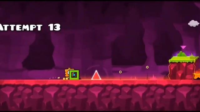 Geometry dash пытаюсь пройти последний уровень
