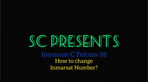 Inmarsat-C Felcom 18 как изменить Inmarsat Number
