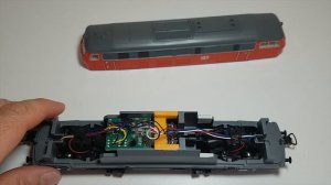 BR 218 PIKO H0 ZIMO MX645, LS 15X11, Sound & Installation