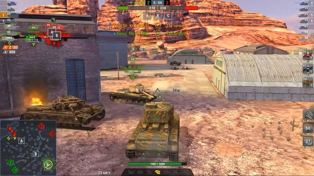 World Of Tanks Blitz. КВ-5 (СССР). МАСТЕР, ВОИН, Рэдли-Уолтерс. смотреть онлайн