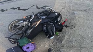 Лаос Не был готов к трудностям на мотоскутере