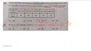 NTSE SAT, DECEMBER 2020, MATHEMATICS