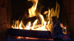 🔥 Ночь у камина 🔥 Звуки камина, костра. Треск горящих дров.
