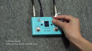 LOST TEMPO drum machine DRUM mode basic operation