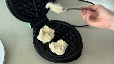 Веганские вафли с сыром: Нежный кулинарный эксперимент