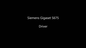 Driver ringtone - Siemens Gigaset S675