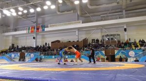 Хидир Сайпудинов (Бахрейн) - Шамсат Таир (Казахстан), Кунаевский 2022, финал 3-5, 79 кг