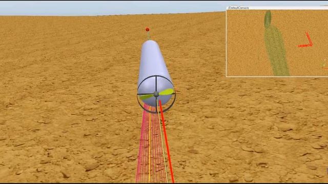 Моделирование миссии с обходом рельефа дна (MATLAB/Simulink-ROS2-CoppeliaSim) смотреть онлайн