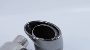 Насадка на глушитель загнутая 57*105*160