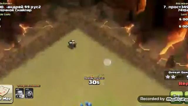 Победа в 1 кв в игре Клеш оф Кланс#8 смотреть онлайн