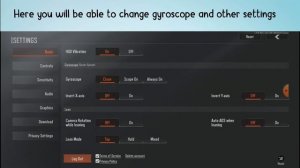 How to Change Aim Assist and gyroscope settings in Arena Breakout