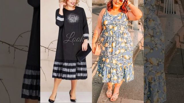 Maxi Dresses Designs For Plus Size Women 2020 || by Look Stylish