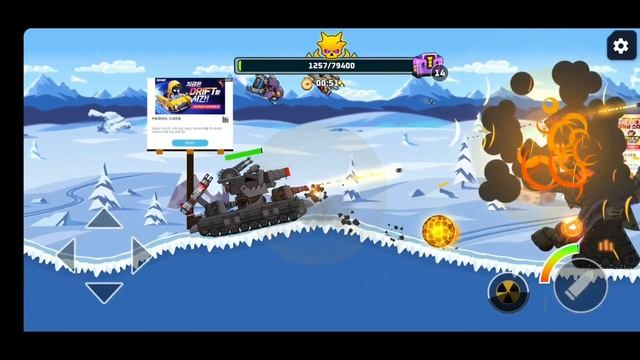 Tank Combat : War Battle BOSS Android Gameplay