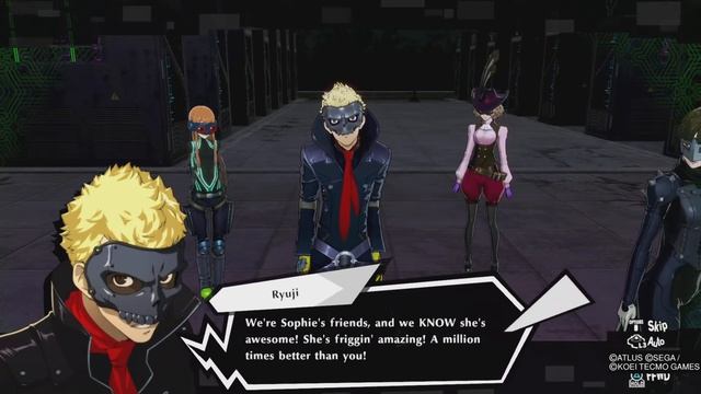 Persona 5 Strikers - Let Skull and Mona Cook смотреть онлайн