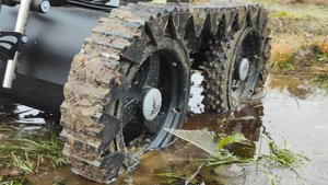 Гусеница резиновая/накидная для Observer Maximus на Пневматических  колёсах