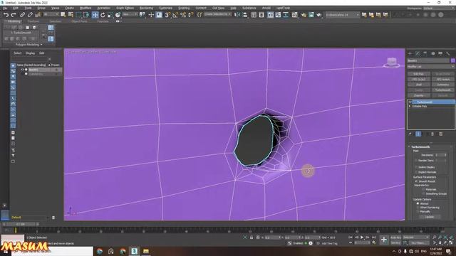 07. make a whole with boolean in 3ds max bangla tutorial смотреть онлайн