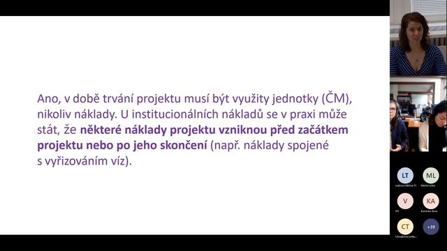 Seminář: Finanční a právní aspekty MSCA 30.11.2022 смотреть онлайн