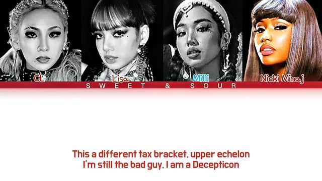 LISA, MILLI, CL, NICKI MINAJ - TRANSFORMER Lyrics (Female Rap Megamix) @HNMMagazine смотреть онлайн