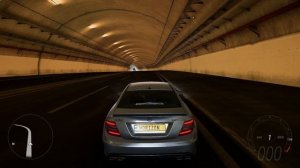 Forza Horizon 5. Mercedes-Benz C63 AMG. Realistic driving