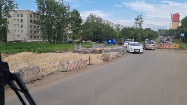 (с1)Реконструкция улицы Тихоокеанской от улицы Даниловского до остановки "Топографический техникум смотреть онлайн