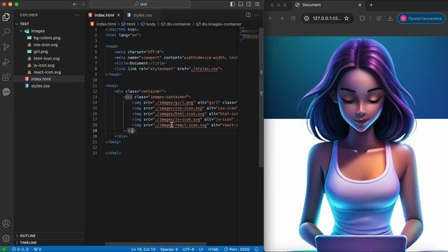 Hover Magic: Create a Stunning Icon Scatter Animation with only HTML & CSS