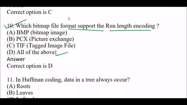 Important MCQ on Digital Image Processing|Unit : 5(REVISION) |#AKTU|#SEM:8|#B.TECH|2020