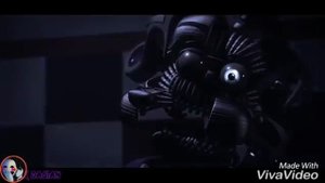 Песня фнаф 5 на английском ,за твоей спиной