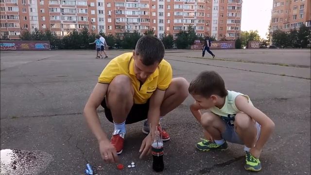ЧЕЛЛЕНДЖ МЕНТОС + КОЛА ГИДРАВЛИЧЕСКАЯ РАКЕТА ПОЛЕТИТ ИЛИ НЕТ РЕКОМЕНДУЕМ ПОСМОТРЕТЬ