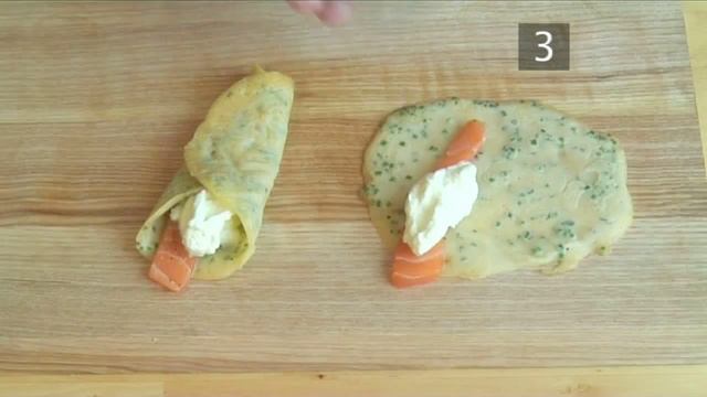 How To Make Stuffed Crêpe Canapés смотреть онлайн
