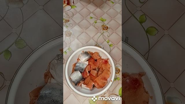 "Хе" из гольца-мальца(дикий лосось)При готовке рыбу солим по вкусу