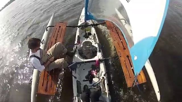 Haka Testing on Hobie Tandem Island