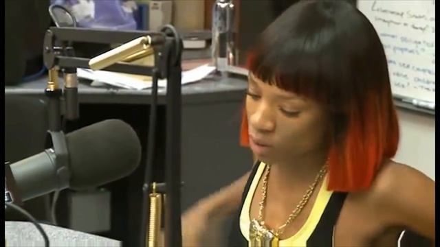LIL MAMA CRIES ON 105.1