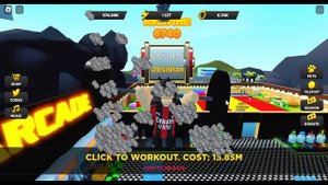 2 Million Strength at Arcade Area on Strongman Simulator Roblox