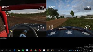 Wreckfest - splitscreen using 2 copies