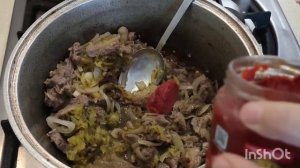 Классический азу по татарски. Очень вкусно.
