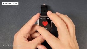 KIWITIME DK66 Smartwatch Unboxing -1.95 Polegadas Tela Especial e Design De Luxo,  Relógio Esportiv