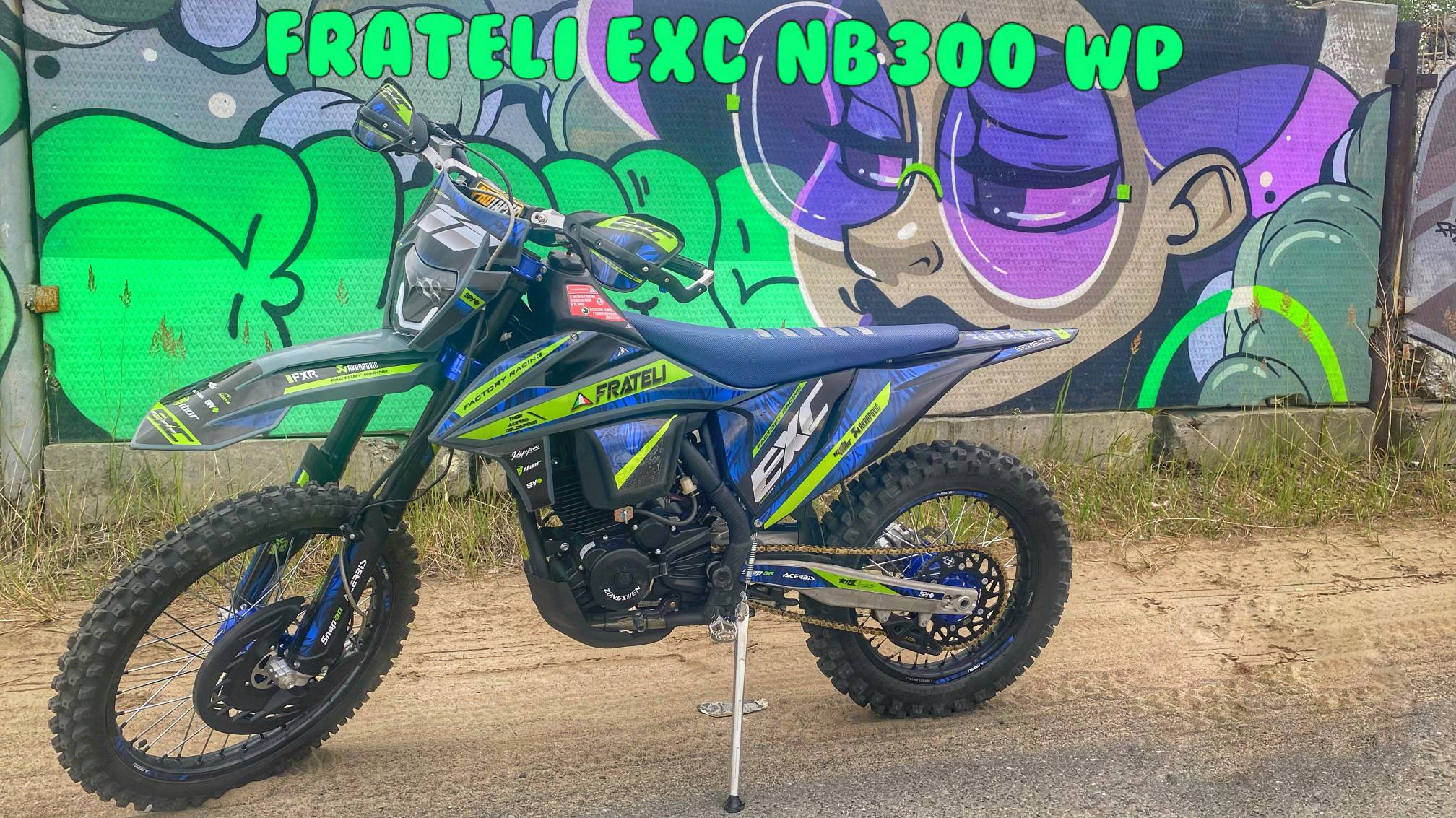 Обзор кроссового мотоцикла FRATELI EXC NB300 - новинка сезона 2023 смотреть онлайн