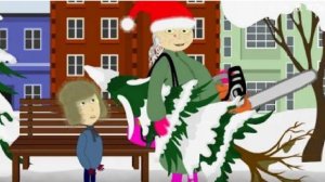 Бабка Алка встречает новый год